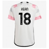 Juventus Moise Kean #18 Auswärtstrikot 2023-24 Kurzarm